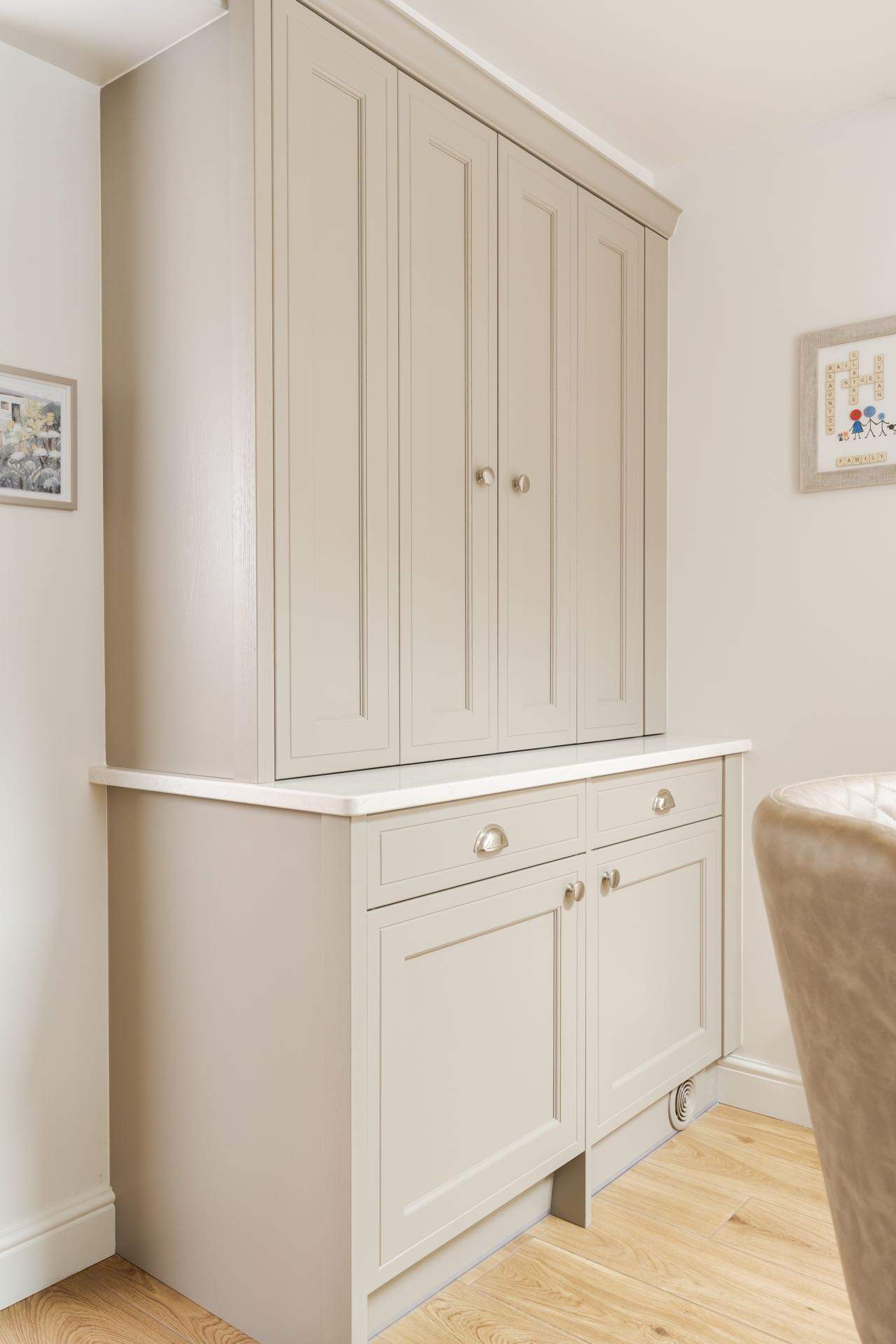Multi functional kitchen cabinets