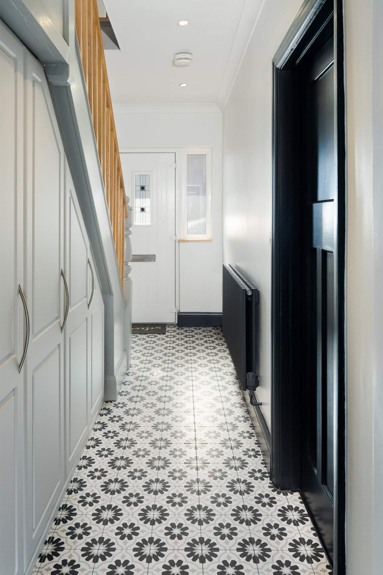 We also gave the hallway some TLC
