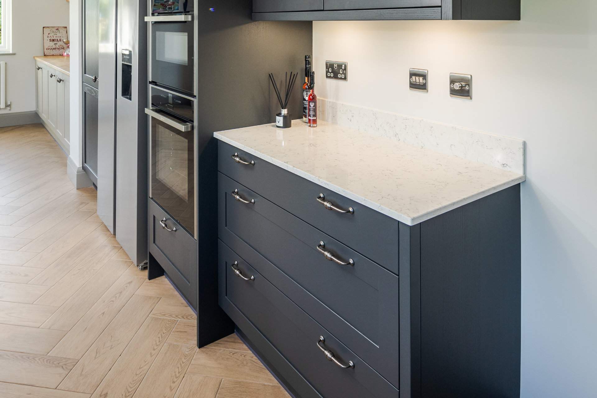Hand made kitchen cabinets