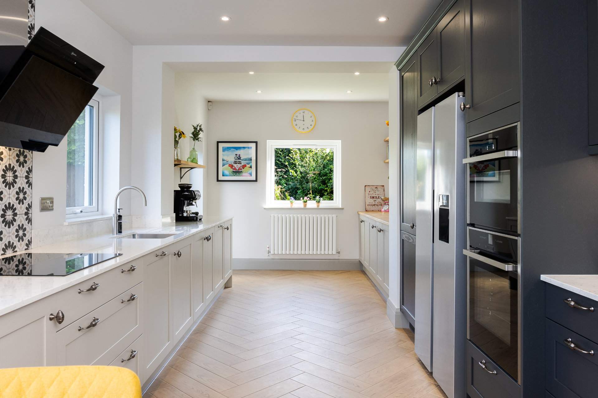 The kitchen and beyond