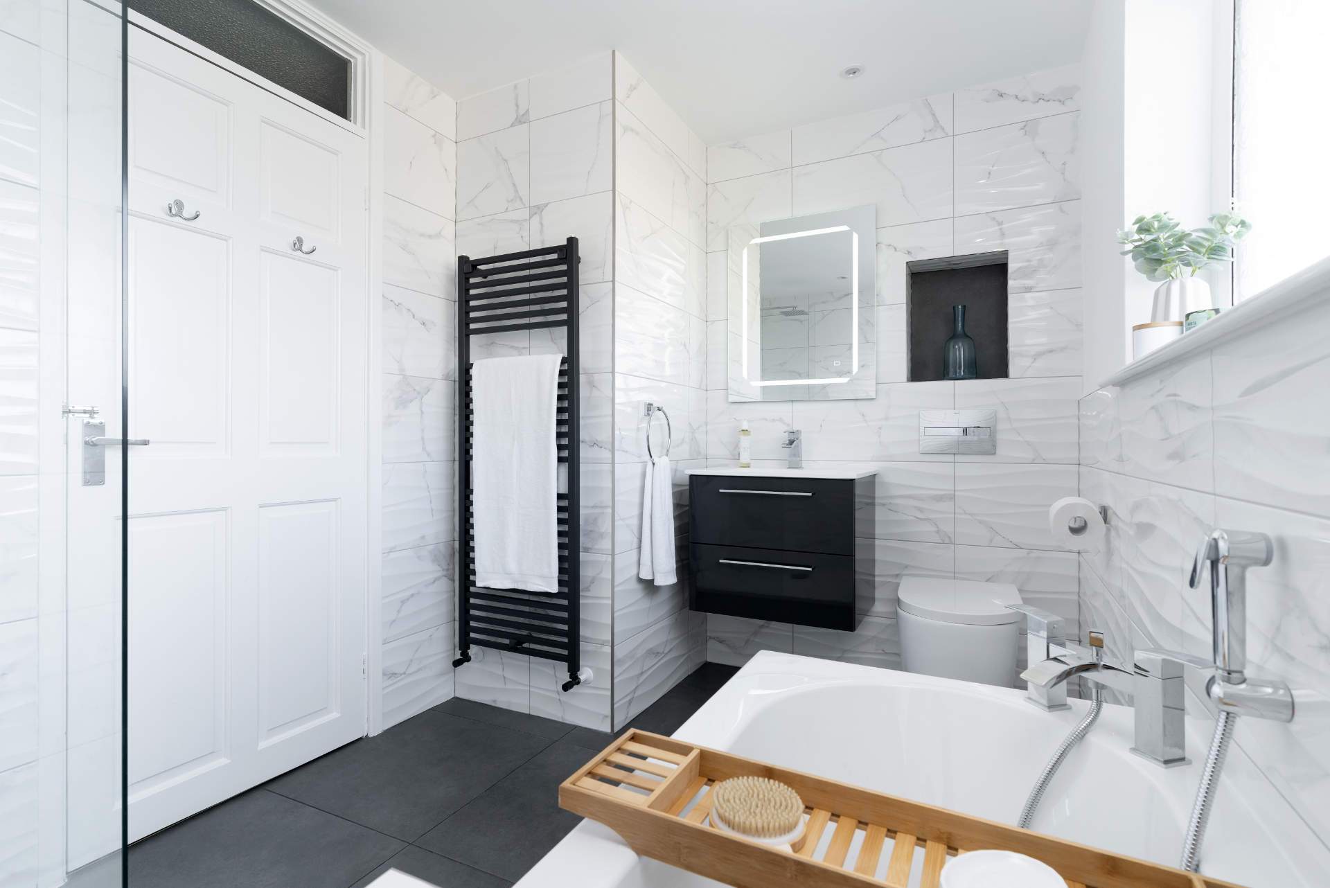 Luxury bathroom renovation in Llantwit Major