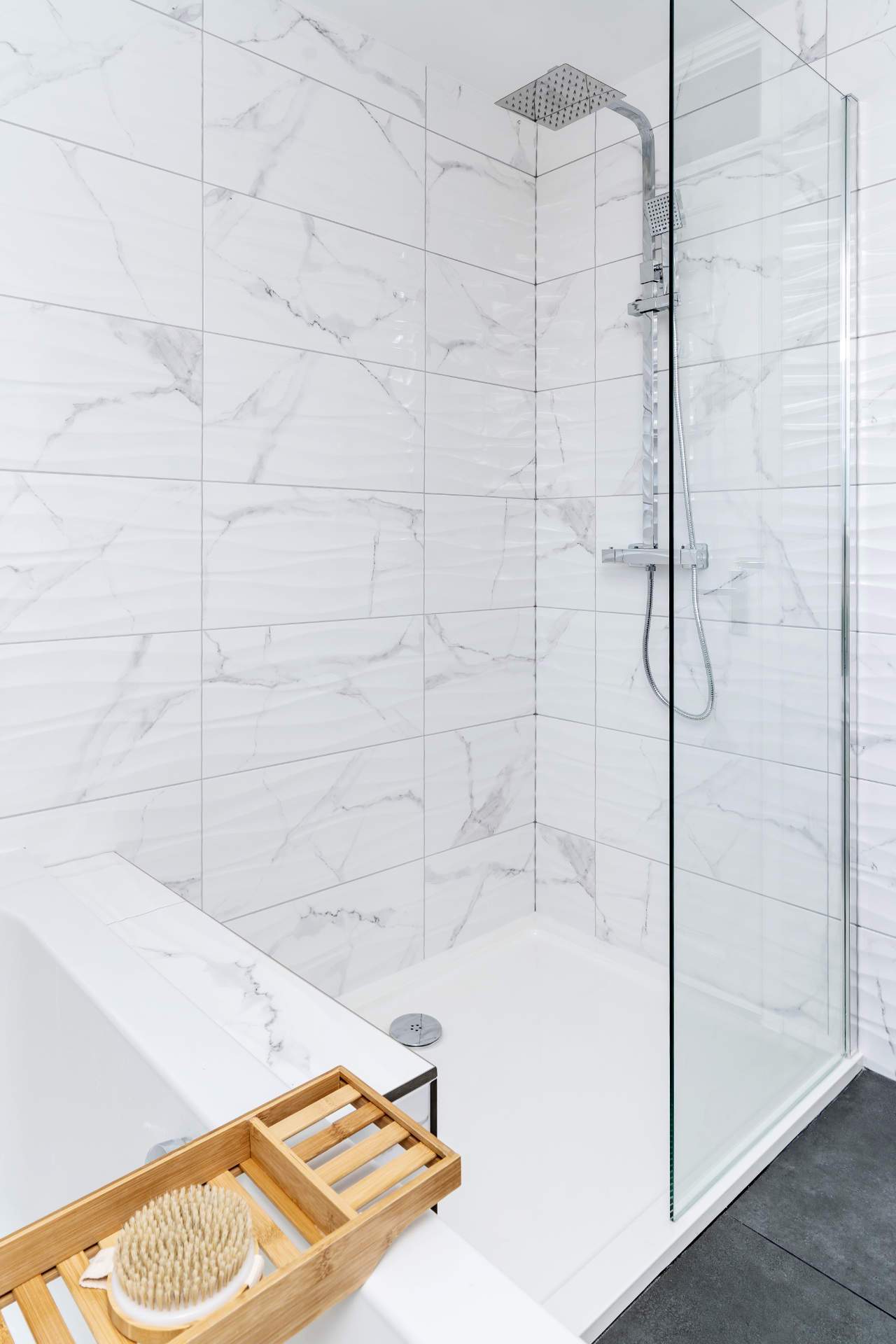 Luxury bathroom renovation in Llantwit Major