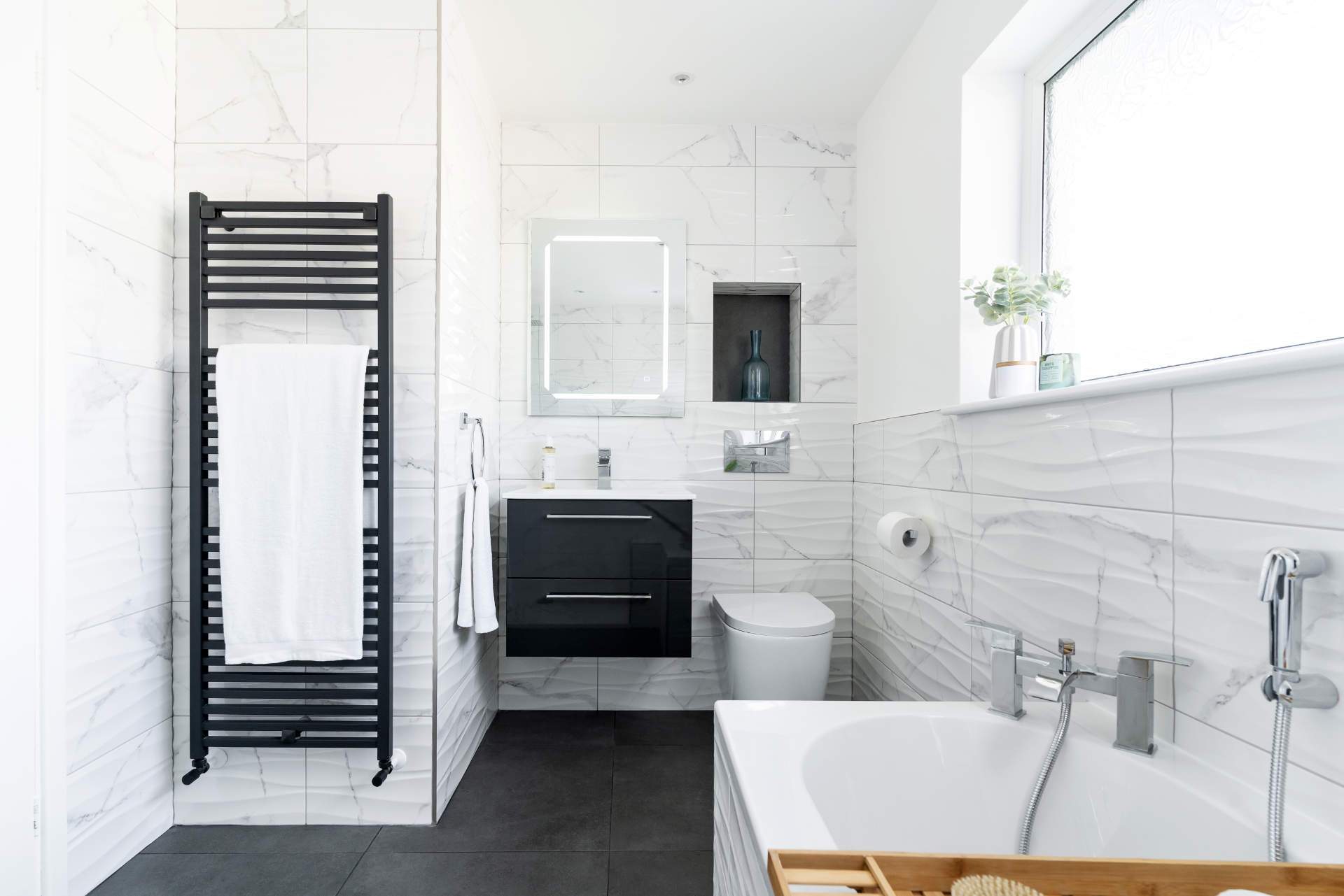 Luxury bathroom renovation in Llantwit Major