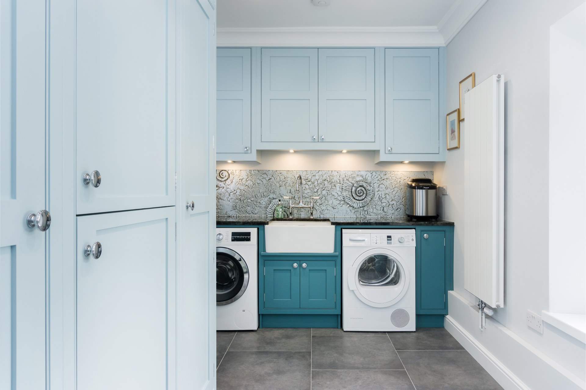 stunning utility room sink area