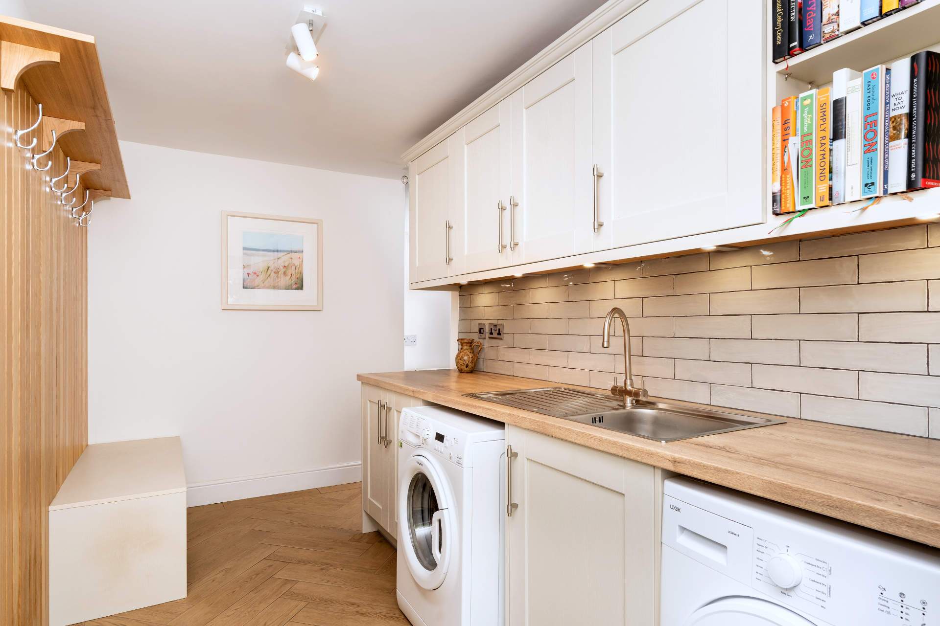 Shaker style utility room